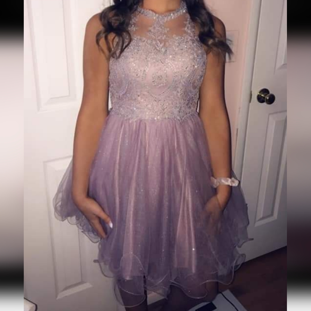 Aspeed Lilac Short Prom Dress